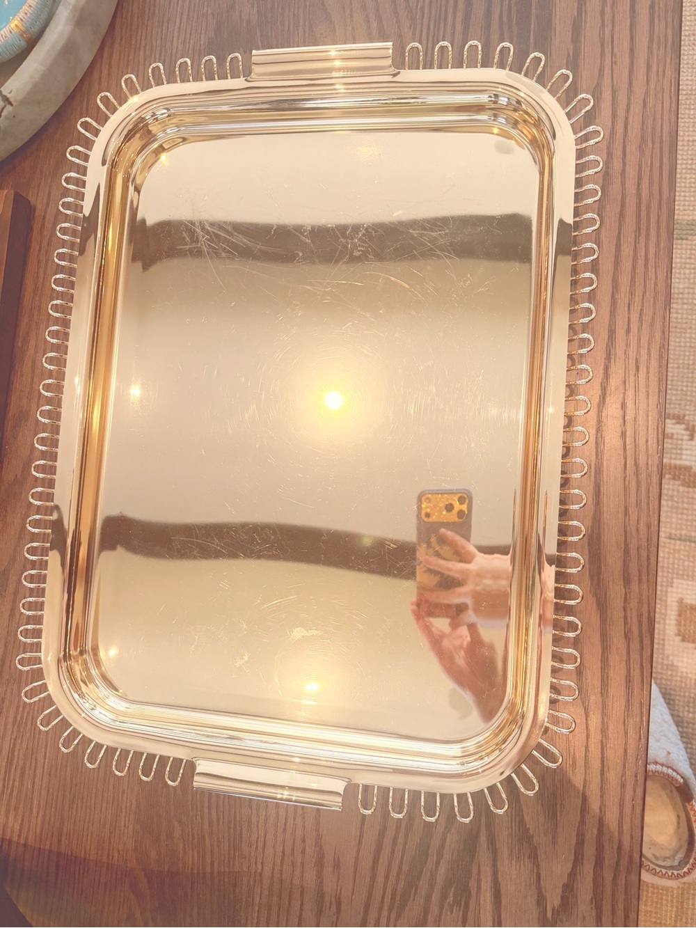Brass Kate Spade Keaton Tray